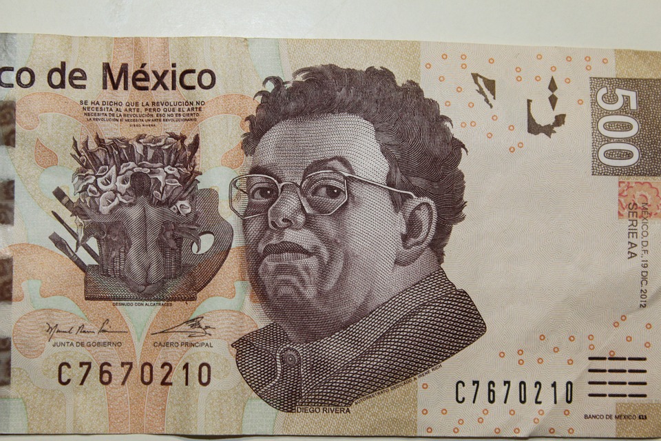 bankovka z Mexika