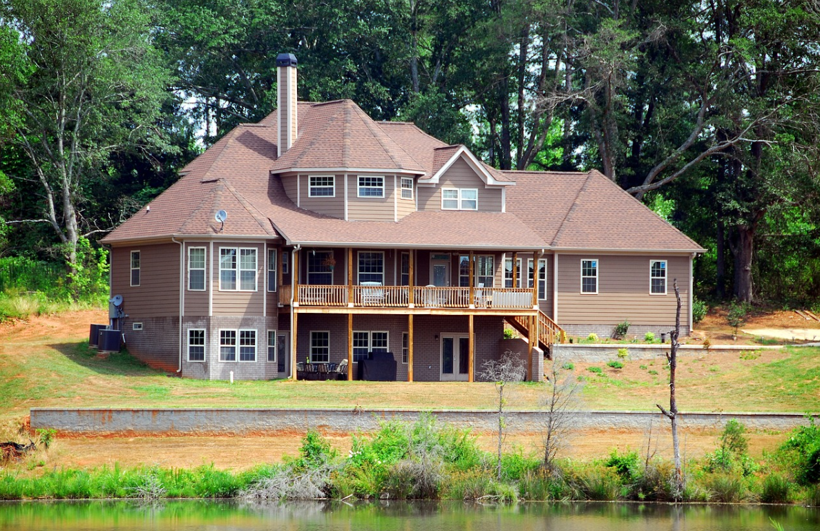 dům u vody
