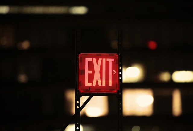 symbol exit